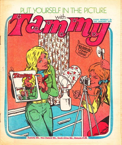 Cover for Tammy (IPC, 1971 series) #14 January 1978
