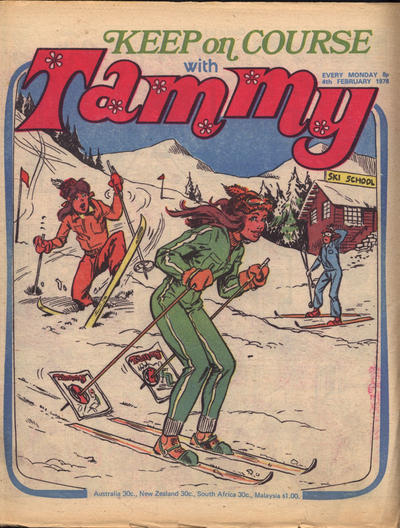 Cover for Tammy (IPC, 1971 series) #4 February 1978