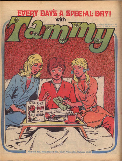 Cover for Tammy (IPC, 1971 series) #4 March 1978