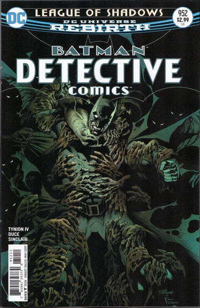 Cover for Detective Comics (DC, 2011 series) #952