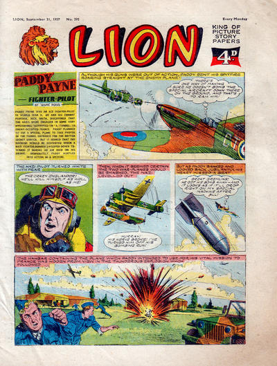 Cover for Lion (Amalgamated Press, 1952 series) #292
