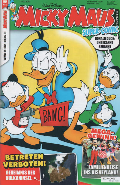 Cover for Micky Maus (Egmont Ehapa, 1951 series) #11-12/2017