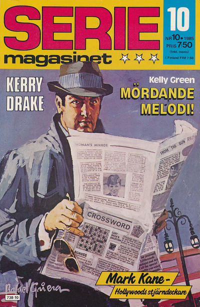 Cover for Seriemagasinet (Semic, 1970 series) #10/1985
