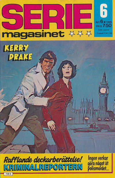 Cover for Seriemagasinet (Semic, 1970 series) #6/1985