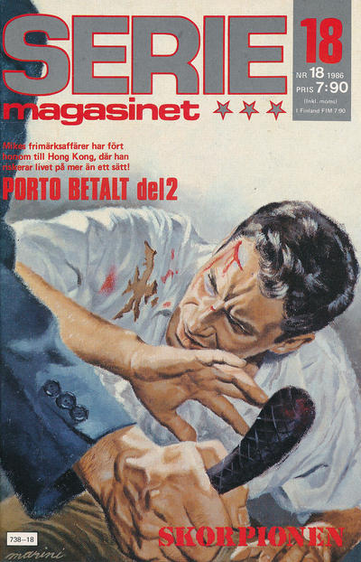 Cover for Seriemagasinet (Semic, 1970 series) #18/1986
