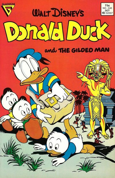 Cover for Donald Duck (Gladstone, 1986 series) #246 [Newsstand]