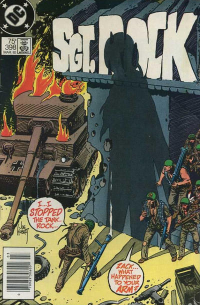 Cover for Sgt. Rock (DC, 1977 series) #398 [Newsstand]