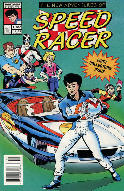 Cover for The New Adventures of Speed Racer (Now, 1993 series) #1 [Newsstand]