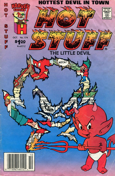 Cover for Hot Stuff, the Little Devil (Harvey, 1957 series) #174 [Newsstand]