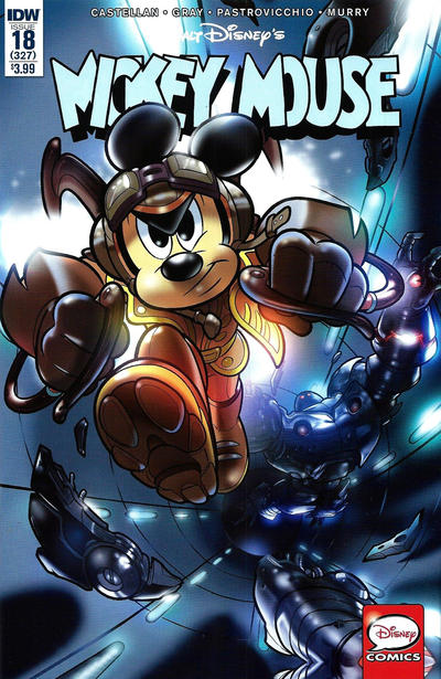 Cover for Mickey Mouse (IDW, 2015 series) #18 / 327