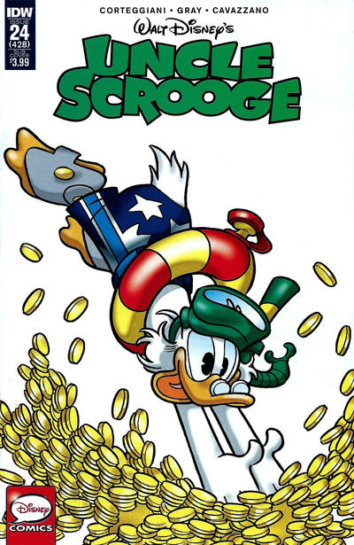 Cover for Uncle Scrooge (IDW, 2015 series) #24 /428 [Subscription Cover Variant]