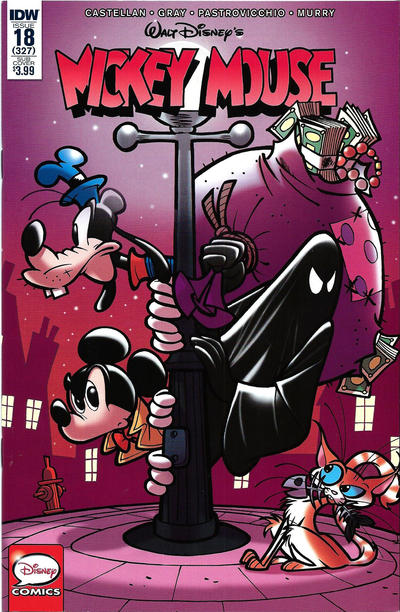 Cover for Mickey Mouse (IDW, 2015 series) #18 / 327 [Subscription Cover Variant]