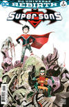 Cover for Super Sons (DC, 2017 series) #2 [Dustin Nguyen Cover]