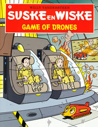 Cover for Suske en Wiske (Standaard Uitgeverij, 1967 series) #337 - Game of drones