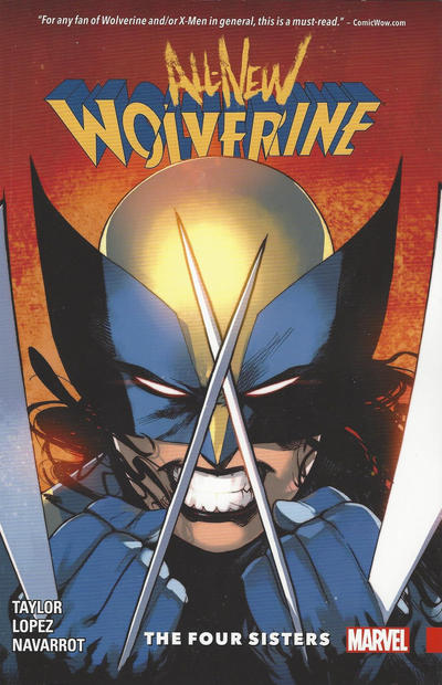 Cover for All-New Wolverine (Marvel, 2016 series) #1 - The Four Sisters