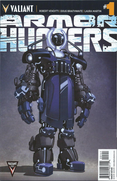 Cover for Armor Hunters (Valiant Entertainment, 2014 series) #1 [Cover D - Clayton Crain]