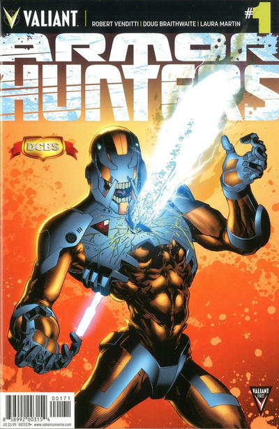 Cover for Armor Hunters (Valiant Entertainment, 2014 series) #1 [Cover G - DCBS - Jorge Molina]