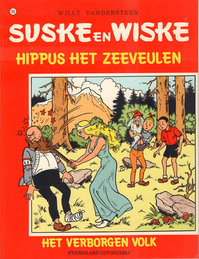 Cover for Suske en Wiske (Standaard Uitgeverij, 1967 series) #193 - Hippus het zeeveulen; Het verborgen volk