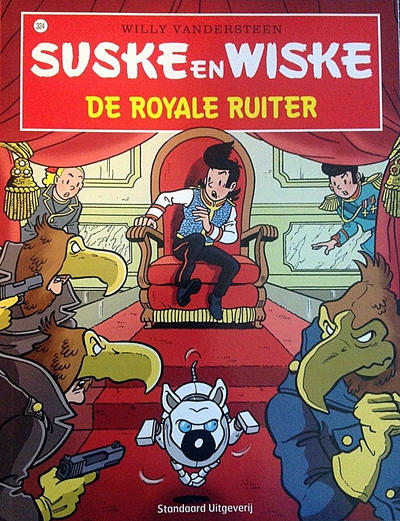 Cover for Suske en Wiske (Standaard Uitgeverij, 1967 series) #324 - De royale ruiter