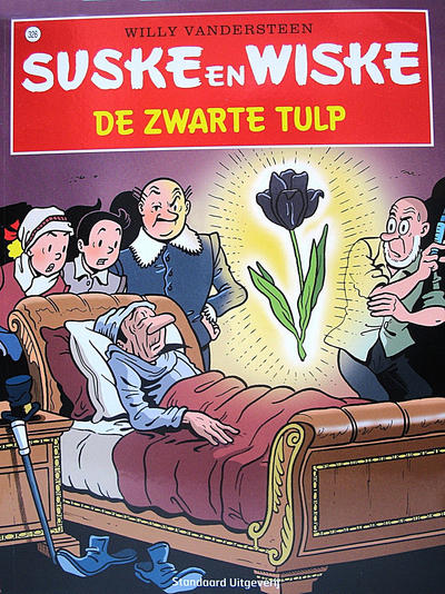 Cover for Suske en Wiske (Standaard Uitgeverij, 1967 series) #326 - De zwarte tulp
