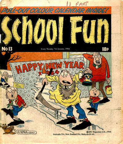 Cover for School Fun (IPC, 1983 series) #13