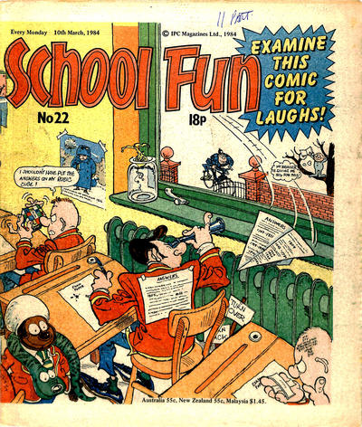 Cover for School Fun (IPC, 1983 series) #22
