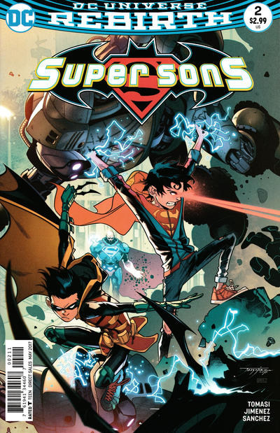 Cover for Super Sons (DC, 2017 series) #2