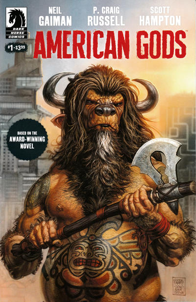 Cover for American Gods (Dark Horse, 2017 series) #1