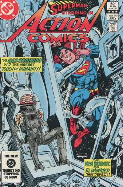 Cover for Action Comics (DC, 1938 series) #545 [Direct]
