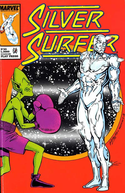 Cover for Silver Surfer (Play Press, 1989 series) #33