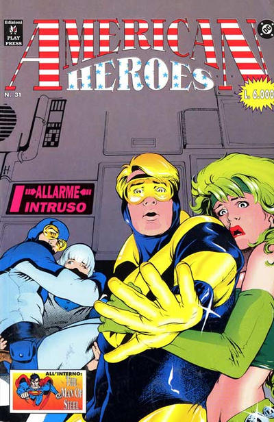 Cover for American Heroes (Play Press, 1991 series) #31