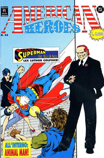 Cover for American Heroes (Play Press, 1991 series) #33