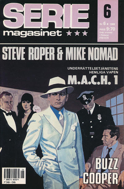 Cover for Seriemagasinet (Semic, 1970 series) #6/1988