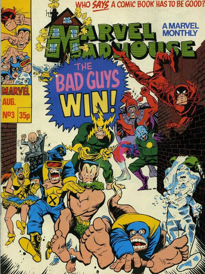 Cover for Marvel Madhouse (Marvel UK, 1981 series) #3