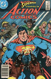 Cover Thumbnail for Action Comics (1938 series) #557 [Newsstand]