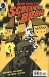 Cover for Man with the Screaming Brain (Dark Horse, 2005 series) #4 [Cover B]