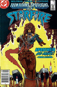Cover for Teen Titans Spotlight (DC, 1986 series) #2 [Newsstand]
