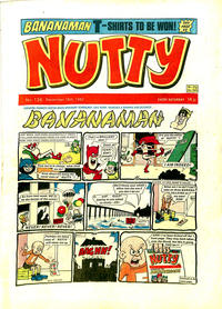 Cover Thumbnail for Nutty (D.C. Thomson, 1980 series) #136