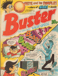 Cover Thumbnail for Buster (IPC, 1960 series) #19 November 1988 [1454]