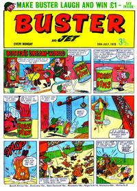Cover Thumbnail for Buster (IPC, 1960 series) #28 July 1973 [675]