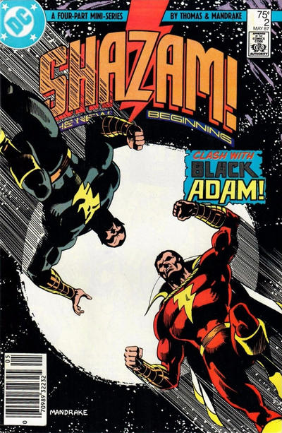 Cover for Shazam: The New Beginning (DC, 1987 series) #2 [Newsstand]