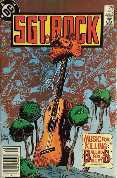 Cover for Sgt. Rock (DC, 1977 series) #416 [Newsstand]