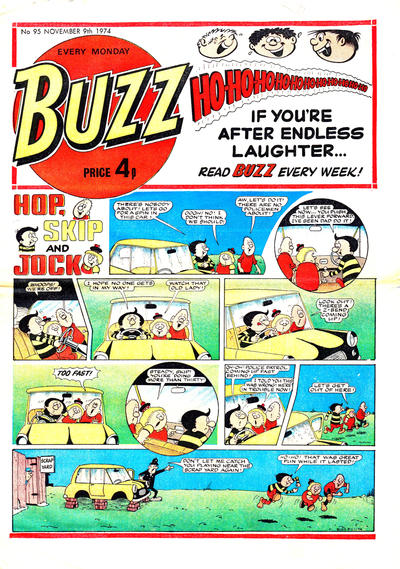 Cover for Buzz (D.C. Thomson, 1973 series) #95