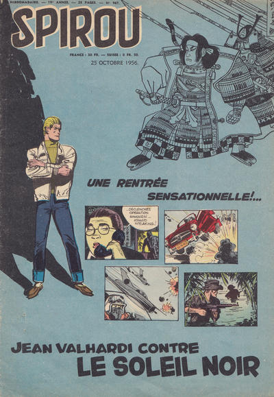 Cover for Spirou (Dupuis, 1947 series) #967