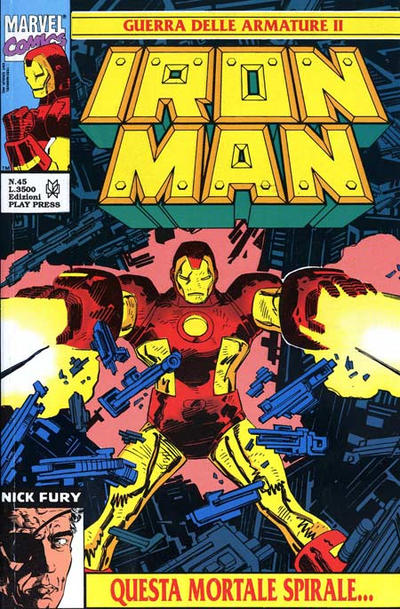 Cover for Iron Man (Play Press, 1989 series) #45