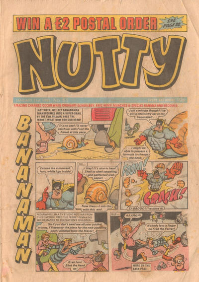 Cover for Nutty (D.C. Thomson, 1980 series) #51