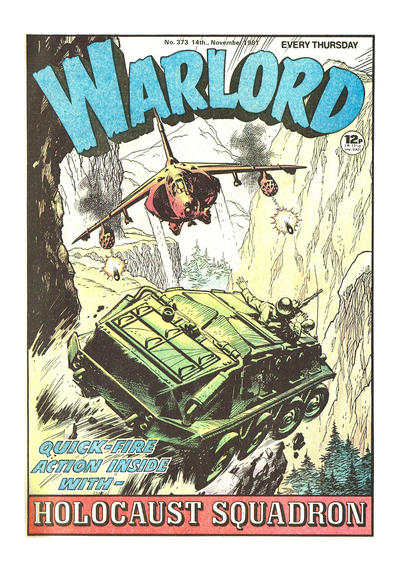 Cover for Warlord (D.C. Thomson, 1974 series) #373