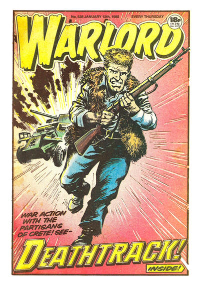 Cover for Warlord (D.C. Thomson, 1974 series) #538
