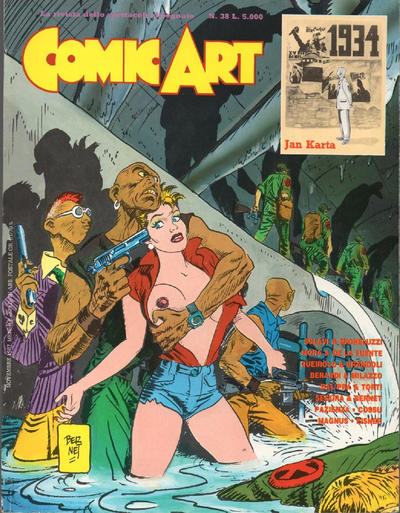 Cover for Comic Art (Comic Art, 1984 series) #38