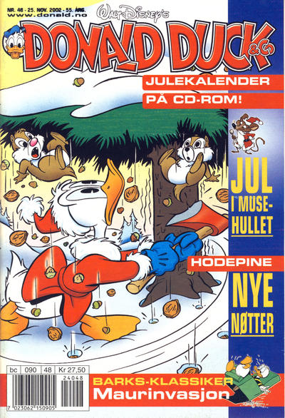 Cover for Donald Duck & Co (Hjemmet / Egmont, 1948 series) #48/2002